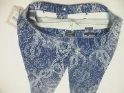 New NYDJ Flawless Contour Paisley Scroll Skinny Ankle Jeans Sz 12 Stretch NWT