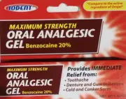 Iodent Oral Analgesic Gel 42 Oz Compare to Orajel Maximum Strength Toothache ...