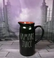 HALLOWEEN "VAMPIRE JUICE" Serving Party Pitcher Black NEW