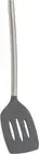 Silicone Slotted Turner with Stainless Steel Handle, Pancake Spatula
