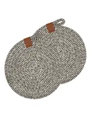 [Ladelle] Nixon Trivet 2 Pack in Black/White