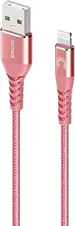 Comsol Kevlar Reinforced USB-A to Lightning Cable [MFi Certified] Compatible with iPhone 14/13/12/11/X/8/7/ 6/5 iPad Pro/iPad/iPad Air (3.0m)
