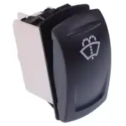 APEM On-(on) Momentary Wiper Fluid Automotive Rocker Switch SPDT