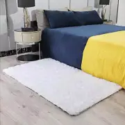3 x 5 Feet Rugs for Bedroom Fluffy, Girls Kids Baby Shaggy Shag 3' x 5' White