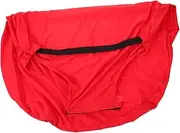 [FRCOLOR] Elastic Suitcase Cover Dustproof Trolley Case Protector for Luggage High Elasticity Easy Handle Access Red Travel Bag Cover