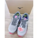 MIZUNO-J1GD231221 現貨 綁帶 運動 慢跑 休閒 健走 透氣 網布 氣墊 SKY系列 4E 寬楦頭 止滑