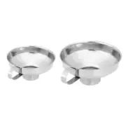 Stainless Steel Wide Mouth Canning Funnel Salad Dressing Funnel Oil Leak