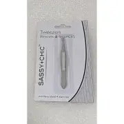 Sassy + Chic Stainless Steel Slant Tip Tweezers