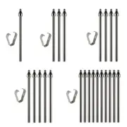 Portable Metal Pen Refills Featuring Clip for Remarkable Scribes Write Styluses