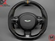 Aston Martin DB11 DBS Vantage Orange Ring Matte Twill Carbon Steering Wheel v3