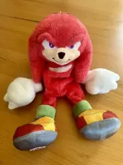 BRAND NEW Build a Bear Plush Knuckles Sonic The Hedgehog 2- Stuffed Or Unstuffed