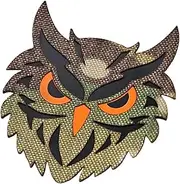 [LEGEEON] Owl Tactical Night Hunter Morale Lasercut Patch [Multicam]