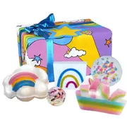 5pc Bomb Cosmetics Dreamland Bath Bomb/Bar Soap Gift Pack Tub Fizzies Blaster