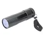 NEW 9 LED Mini UV Ultra Violet Flashlight Blacklight Torch Light Lamp (1pc)