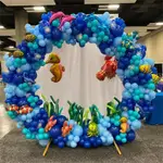 【JOKER BALLOON】海豚氣球、鯊魚氣球、 鯨魚氣球 小丑魚 章魚 美人魚 海盜船 熱帶魚 龍蝦 【歡樂揪客】