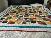 Handmade Quilt 61x63