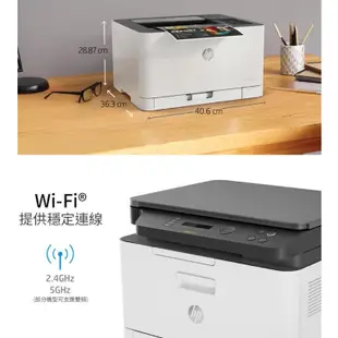 HP Color Laser 178nw 彩色雷射印表機 影印 掃描 wifi 彩雷 印表機