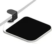 Mouse Platform Clamp On Under Desk Adjustable Keyboard/Mouse Tray Mount Mouse Tray Wrist Rest Rotating 360 Degree