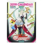 現貨 CL-62 賽車初音 RACING MIKU 2019年壁掛式月曆 Q2 22053470866126