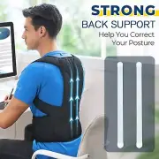 Back Posture Corrector Shoulder Straight Support Brace Belt Therapy Men Women