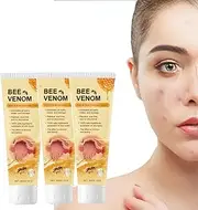 Bee Venom for Mole and Wart Treatment Cream, Bee Venom Cream, Bee Venom Repair Cream, Bee Venom Professional Gel, Bee Venom Wart and Tags Removal Treatment Spray (3pc)