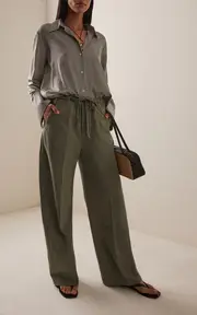 [Citizens of Humanity] Aurora Cotton-Flax Drawstring Pants