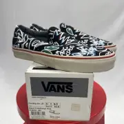 MARC BY MARC JACOBS X VANS SLIP ON LOGO SKATE SHOE SNEAKERS SZ 9 US GRAFFITI BLK
