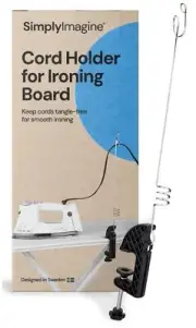 Cord Holder For Ironing Board - Flexible Steam Iron Cord Minder K