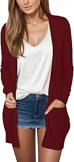 [Generic] Ladies Coats Size 18 Long Length, Motorbike Jacket Sized 12 Long Cardigan for Women with Pockets Ladies Quilted Jackets Lightweight Coat Womens Long Quilted Coats Plus Size