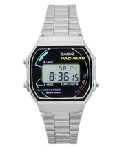 Casio Vintage Digital PAC-MAN Collaboration Quartz A168WEPC-7A Unisex Watch