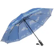CloudNine Umbrellas Clouds in the Sky Auto Open/Close Umbrella 46-inch Canopy