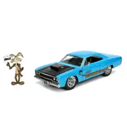 1:24 Wile Coyote w/1970 Plymouth Road Runner Movie