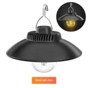 Retro LED Camping Tent Light USB Rechargeable Lantern Garden Lamp Waterproof NEW