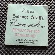 PESEUX 150 Benrus AP BALANCE STAFF watch part "3" staffs