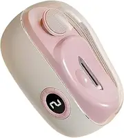 Electric Nail Clippers for Adults,USB Rechargeable Fingernail Cutter - Quiet 3-Speed Nail Trimmer with LED Light and Scraps Storage for Elderly, Seniors, Baby