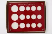 Capital Plastics Coin Holder for 1963 U.S. Proof & Mint Sets New Old Stock RED