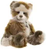 [Charlie Bears] Gooseberry Pie Teddy Bear 2023 Alpaca Soft Long Haired Fully Jointed Handmade