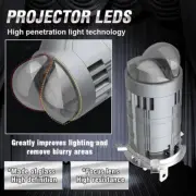 H4 6500K M01F Mini LED Projector Lens Car Bulb Auto Headlight Turbo Lamps