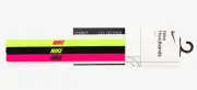 Nike Elastic Hairband 2.0 3PK Hairband Black Volt OSFM Yoga GYM Bands DR5205-709