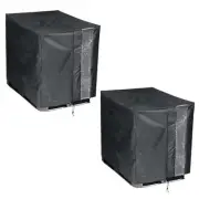 2 Pack IBC Tote Cover, 600D Heavy Duty Waterproof Cover for 1000L IBC Contain...
