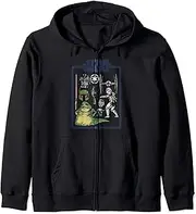 [STAR WARS] Enemy Symbols Collage Zip Hoodie
