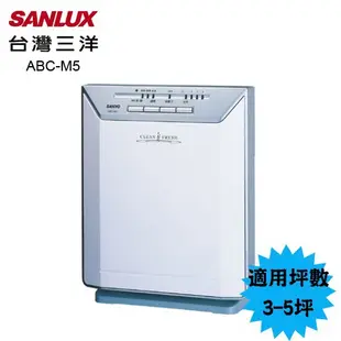 SANLUX台灣三洋 空氣清淨機 ABC-M5 現貨 廠商直送