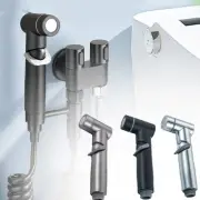 Handheld Sprayer Guns Bidet Faucet Shower Head Flexible Toilet Bathroom Adapter
