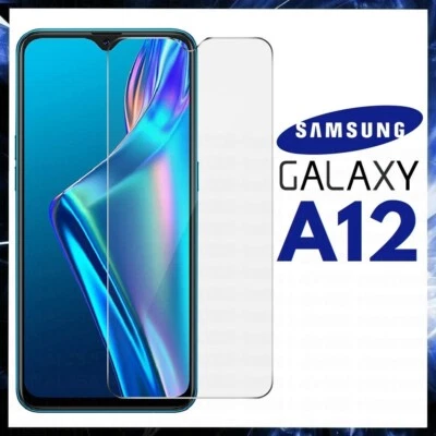 For SAMSUNG GALAXY A12 FULL COVER TEMPERED GLASS SCREEN PROTECTOR GENUINE GUARD