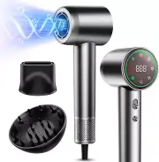 Hair Dryer, 160000 RPM Professional High Speed Ionic Blow Dryer for Fast Drying,