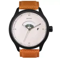 在飛比找博客來優惠-SPIRAL系列簡約圈紋法國真皮錶帶手錶/SP-12001 