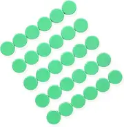 ZDZBLX Pack of 30 Magnets for Fridge, Magnetic Board, Whiteboard - Strong, Round, Small, Decorative - for Magnetic Wall, Pin Board (Green)