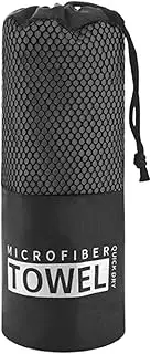Travel Beach Towel | Quick Dry Microfiber Gym Towel - Super Absorbent, Portable Washing Cloth, Camping Accessories Sandproof for Body Sweat