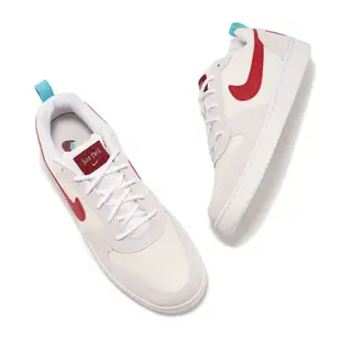 Nike 休閒鞋 Court Borough Low Prem CNY 龍年 灰 紅 男鞋 ACS HF0734-161