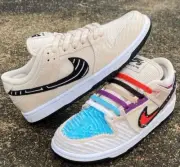Nike SB Dunk Low "Albino & Preto" US 11 - Authenticated ✅